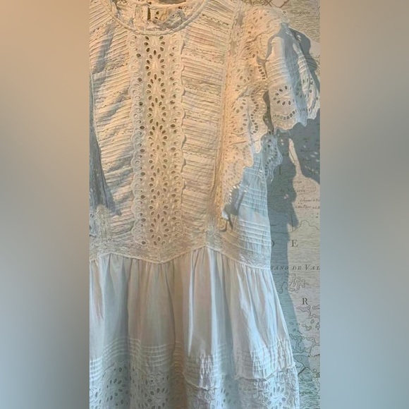 NWT Sea Georgina Eyelet Tunic Dress - Picture 3 of 8